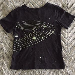 Glow in the dark Planets T-shirt